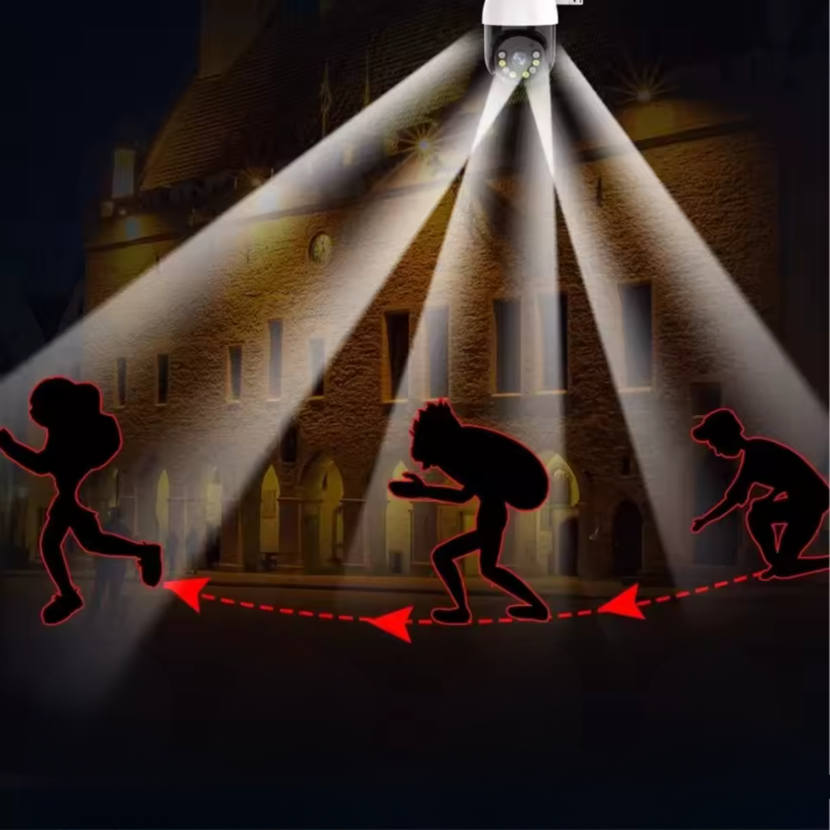 360° Smart Wi-Fi Security Bulb Camera