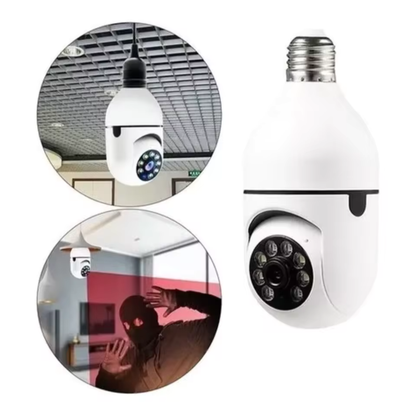 360° Smart Wi-Fi Security Bulb Camera