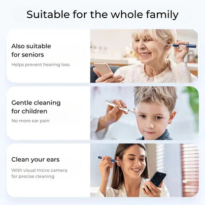 Smart Wireless Ear Cleaner with 4K Camera (Android / iOS)